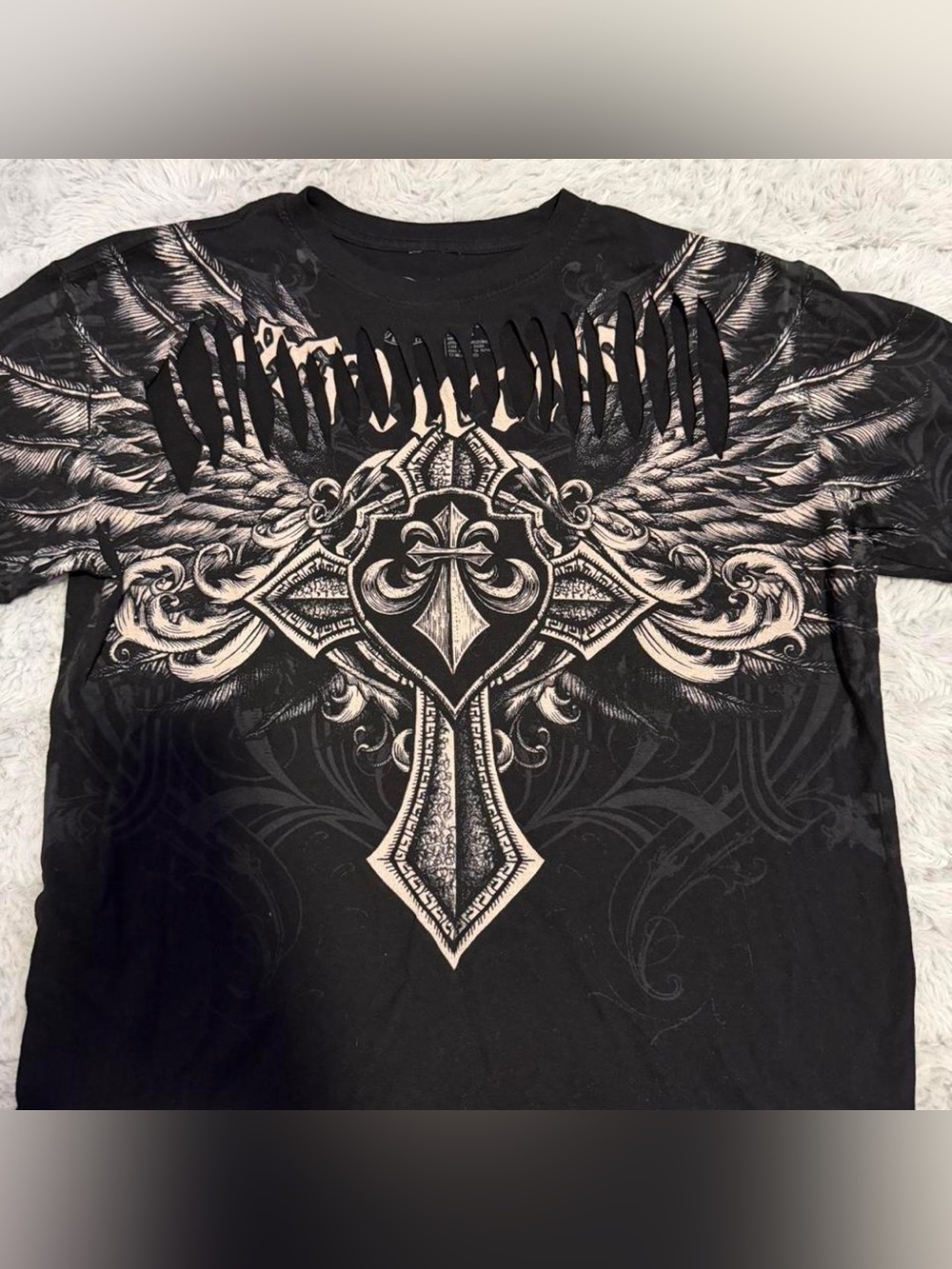 Affliction Slit Top